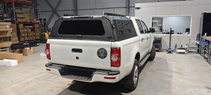 Kунг на кузов JAC Т6 2 стекла алюминиевый купить в Краснодаре